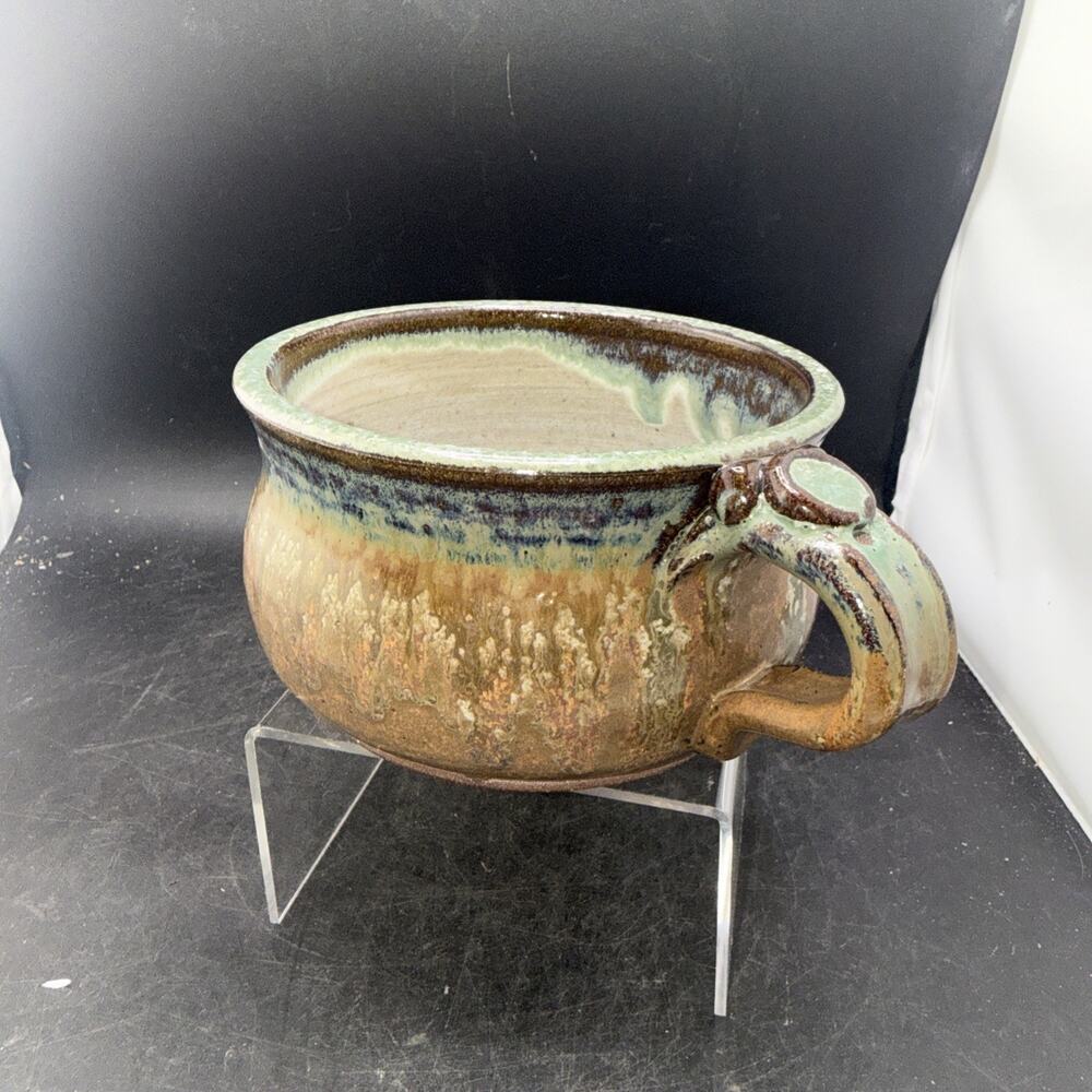 John Delafield Studio Pottery Mug Atlanta TX Handcrafted Stoneware Coffee Cup